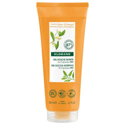 Klorane Gel Douche Nutritif au Cupuaçu Bio Fleur d'Oranger 200 ml