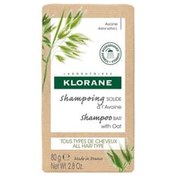 Klorane Shampoing Solide à l'Avoine 80 g