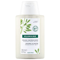 Klorane Extra-Doux - Tous Types de Cheveux Shampoing à l'Avoine 100 ml
