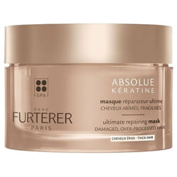 René Furterer Absolue Kératine Cure Renaissance Masque Réparateur Ultime Cheveux Abîmés Fragilisés 200 ml
