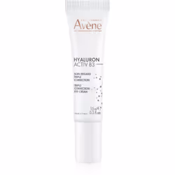 Avene Hyaluron Activ B3, Crème pour les yeux, Femmes, Tous types de peau, Anti-âge, Anti-poches, Anti-rides, Tube, 15 ml