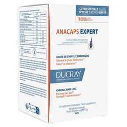 Ducray Anacaps Expert Chute de Cheveux Chronique 90 Gélules