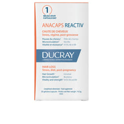 Anacaps Reactiv Complément alimentaire pour chute de cheveux réactive 30 unités