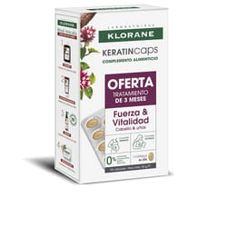 Pack de capsules Keratincaps pour renforcer et revitaliser les cheveux 3 x 30 unités