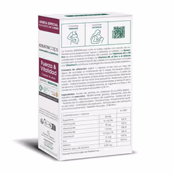 Pack de capsules Keratincaps pour renforcer et revitaliser les cheveux 3 x 30 unités