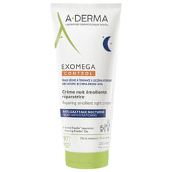 A-DERMA Exomega Control Crème Nuit Émolliente Réparatrice 200 ml