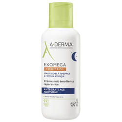A-DERMA Exomega Control Crème Nuit Émolliente Réparatrice 400 ml