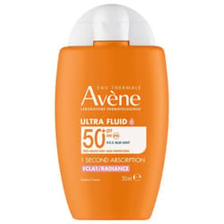 Avène Solaire Ultra Fluid Éclat SPF50+ 50 ml