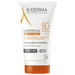 A-DERMA Exomega Control Crème Solaire Émolliente SPF50+ 150 ml