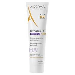 A-DERMA Epitheliale A.H Ultra Repair Crème Réparatrice Anti-Marques SPF50+ 100 ml