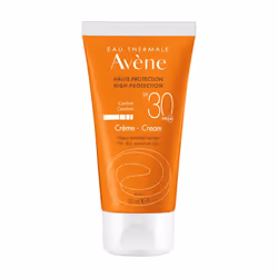 Avene Crème SPF 30 50 ml, Crème d’écran solaire, Visage, Tube, Hydratant, Protection, Apaisant, Peau sensible, 30 ml