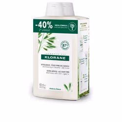 A La Leche De Avena champú extrasuave duo 2 x 400 ml
