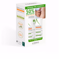 Exomega Control Gel Espumoso Emoliente coffret 2 x 500 ml