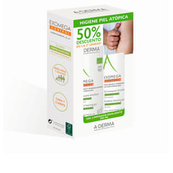 Exomega Control Gel Espumoso Emoliente coffret 2 x 500 ml