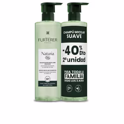 Naturia Shampoing micellaire ultra-doux sans sulfates pack 2 x 400 ml