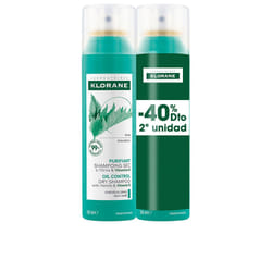 A La Netiga shampoing sec sébo-régulateur cheveux gras pack 2 x 150 ml