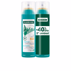 A La Nertig shampoing sec sébo-régulateur cheveux bruns/bruns pack 2 x 150 ml