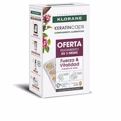 Pack de capsules Keratincaps pour renforcer et revitaliser les cheveux 3 x 30 unités