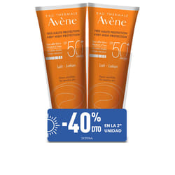 Solaire Leche SPF50+ pack 2 x 250 ml