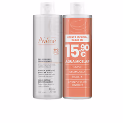 Eau micellaire démaquillante "RPP 15.90" pack 2 x 400 ml