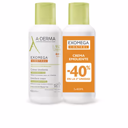 Exomega Control crème émolliente pack 2 x 400 ml