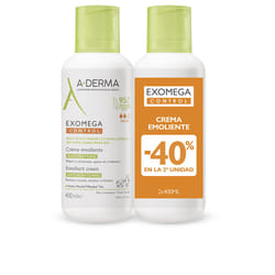 Exomega Control crème émolliente pack 2 x 400 ml
