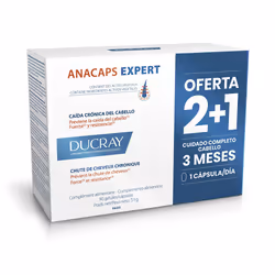 Anacaps Expert complément alimentaire chute de cheveux chronique 90 u