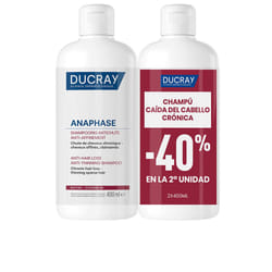 Pack de 2 shampoings anti-chute et anti-chute Anaphase de 400 ml