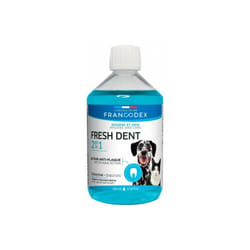 Fresh Dent 2 en 1 Pour Chiens et Chats 500ml - Francodex