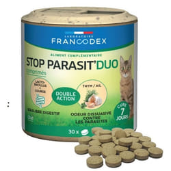 Vers o net + 30 comprimés pour chat - Francodex