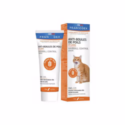 Anti-Boules de Poils en Pâte. Pour Chats. Tube de 70 g. Facilite l'élimination des boules de poils. Très appétent. A utiliser ...