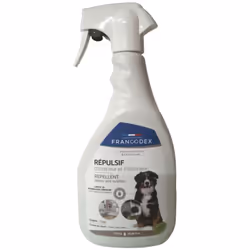 Répulsif d'Intérieur et d'Extérieur 750 ml pour chien Le Répulsif d'Intérieur et d'Extérieur 750 ml pour chien FRANCODEX vous ...