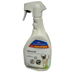 Répulsif dIntérieur et dextérieur spray de 750 ml + 250 ml  Pour Chats - Francodex