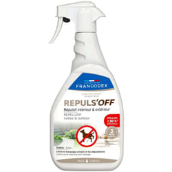 Francodex - Répulsif Intérieur et Extérieur 500 ml pour chien