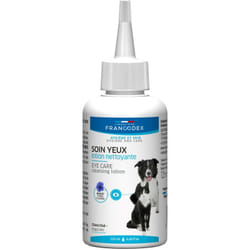 Soin pour les Yeux Lotion Nettoyante 125 ml Pour Chiots et Chatons Francodex