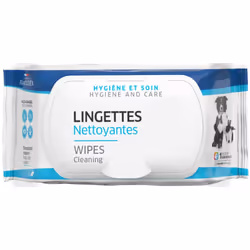 30 Lingettes Nettoyantes Multi-Usages 30 Pour Chiens, Chats et Petits Mammifères Lingettes Nettoyantes Multi-Usages (format v ...