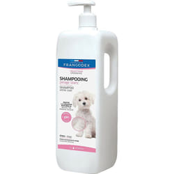 Shampooing 1 litre spécial Pelage Blanc pour chien Francodex