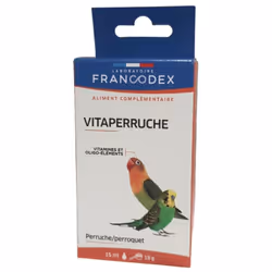 Francodex - Vitaperruche aliment complémentaire pour oiseaux de cage et de volière