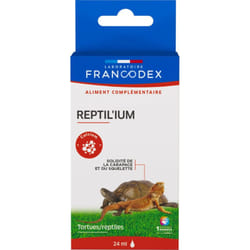 Francodex - Reptil'ium 24 ml solidité de la carapace et du squelette pour tortue et reptile