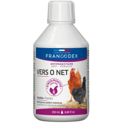 Francodex - Vers o net, flacon de 250 ml pour volaille