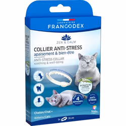 Collier Anti-Stress apaisement et bien-être pour chatons et chats - Francodex