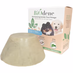 Shampooing solide tout pelage pour chien 92 g 97% d'origine naturelle PH physiologique permettant un usage régulier 1 Shampoo ...