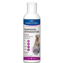Shampooing Antiparasitaire Icaridine 200 ml pour chien et chat - Francodex