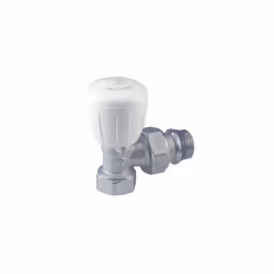 Robinet équerre "série fer" Thermostatisable Livré avec capuchon de protection Température 5-110°C Pression maximum de servic ...