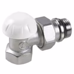Robinetterie radiateur - GIACOMINI - Coude de réglage R14TG 3/8 - Série FER - Joint auto-étanche