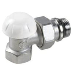 Robinetterie radiateur - GIACOMINI - Coude de réglage R14TG 3/8 - Série FER - Joint auto-étanche
