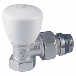Robinetterie radiateur - Robinet équerre R5TG 3/8 - GIACOMINI - Laiton - 3/8 (12x17) - Mâle - A visser
