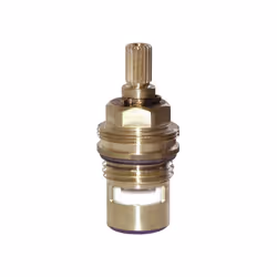 Type GROHE 1/2 tour Livré sans croisillon Filetage supérieur 24/100 Type insert jaune Avec joint Vis 4x10 20 dents Filetage 1 ...