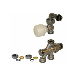 Giacomini - Corps thermostatisable 4 voies R436/2TG 1/2'X18 : R436IX053
