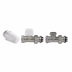 Robinetterie radiateur - Kit pour équipement de radiateur 1/2 droit - HONEYWELL ECC : VT3001DY015